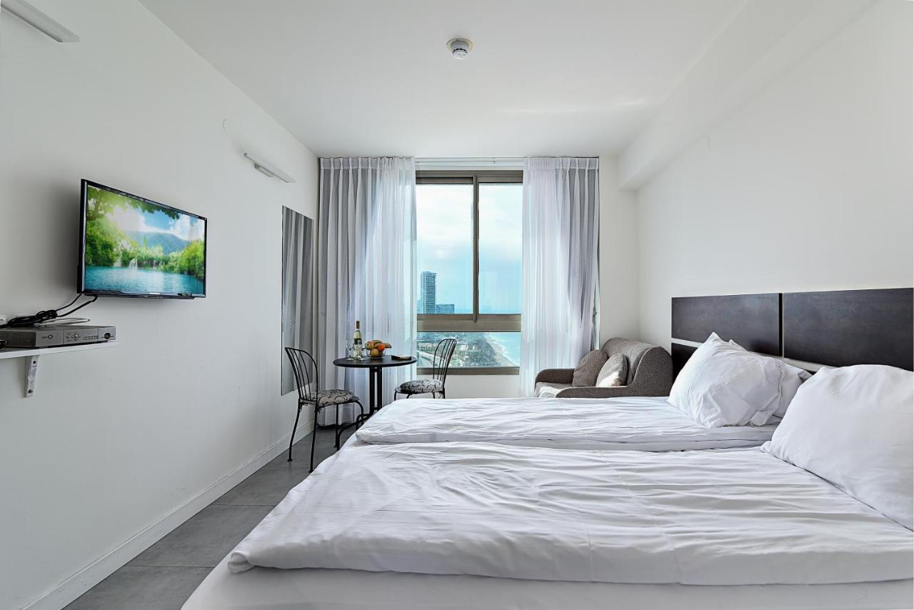 Netanya Seaview Aparthotel Dış mekan fotoğraf
